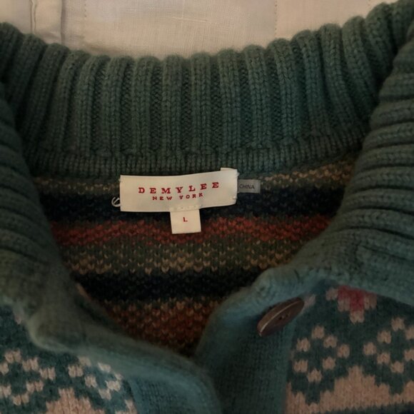 Demylee Doriann Fair Isle Cardigan - Picture 5 of 6